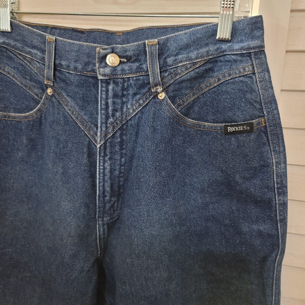 Vintage Rockies 14 L Dark Wash High Waist